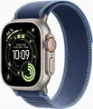 Produktbild: Apple Watch Ultra 3 (titan, 49 mm, Trail Loop blau/hellblau