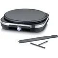 Produktbild: Severin Crepes-Maker CM 2199, 1500 Watt, schwarz, Antihaftbeschichtung, Ø 38 cm