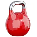 Produktbild: GORILLA SPORTS® Kettlebell Competition - Gewicht 8 kg bis 40 kg, Bodenschonende, aus Massivstahlguss, in 9 Farben - Wettkampf Kugelhantel, Schwunghantel, Kugelgewichte, für Fitness, Krafttraining, Gym