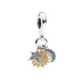 Produktbild: Pandora Charm-Einhänger SHINE-762676C01, Vergoldet, Himmelskörper, Sonne, Mond, Stern