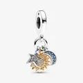 Produktbild: PANDORA Charm Anhänger Bead Sterlingsilber Bicolor Sonne Mond Stern 762676C01