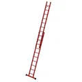 Produktbild: MUNK Vollkunststoff Seilzugleiter mit Traverse 2x10 Sprossen