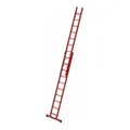 Produktbild: MUNK Vollkunstoff-Schiebe/Seilzugleiter 2-teilig Standtraverse 2 x 10 Sprossen