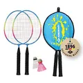 Produktbild: Schildkröt Federball Set Junior – 2 Kurze Schläger für leichteres Treffen – ...