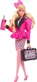 Produktbild: Barbie GXL24 - Signature Rewind 80er-Edition Career Girl Barbie Puppe (29,21 cm, blond) mit Blazer, Hahnentritt-Rock, Zubehör, Kassettenspieler, Spielzeug Geschenk für Sammler