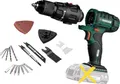 Produktbild: Parkside 20V Cordless 4-in-1 Multi Combination Tool - Bare Unit - Drill, Multi Sander, Sabre Saw, Oscillatin Tool Quick and Easy to Change Attachments - No Tools Required