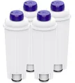 Produktbild: 4Stücks Wasserfilter für Delonghi Filter Delonghi Kaffeevollautomat mit Aktiv...