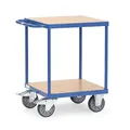 Produktbild: Fetra Tischwagen LxB 600 x 600 mm 500 kg 2 Böden, Griff waagerecht
