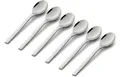 Produktbild: WMF Kaffeelöffel Nuova, Löffel-Set (6 Stück), 13,5 cm, Cromargan® Edelstahl Rostfrei 18/10, spülmaschinenfest