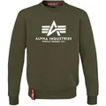 Produktbild: Alpha Industries Basic Sweater dark oliv, Größe 3XL