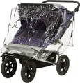 Produktbild: Playshoes Kinderwagen-Regenschutzhülle Universal-Regen-Verdeck für Zwillingswagen