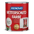 Produktbild: Renovo Wetterschutzfarbe Lichtgrau 7035, 750 ml