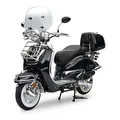 Produktbild: Motorroller 125 ccm Burnout EasyCruiser Schwarz Metallic