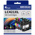 Produktbild: LC421XL Druckerpatronen Kompatibel mit Brother LC-421XL LC-421 Patronen Multi...