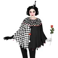 Produktbild: W WIDMANN MILANO Party Fashion - Kostüm Harlekin, Poncho, Zirkus, Clown, Karneval, Mottoparty