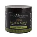 Produktbild: Beaute Savon Noir schwarze Seife mit Olivenöl natürliche Hautpflege 200g