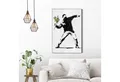 Produktbild: Reinders! Wandbild Banksy - flower bomber
