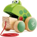 Produktbild: Hape Motorikspielzeug Nachziehfrosch Fridolin, Nachziehspielzeug aus Holz, ab 1 Jahr