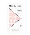Produktbild: Miss Sophie Make Me Blush Pedicure Nagelfolie 27 Stk Make Me Blush