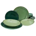 Produktbild: CreaTable 33322 Tafelservice Nature Collection Green Life für 6 Personen, Steinz