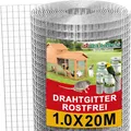Produktbild: Amagabeli 20m x 1m Verzinktes Drahtgitter 12