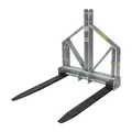 Produktbild: DEMA Palettengabel DPG900Z Kat 1+2, Traktor Heckgabel, stapelbar, klappbar, verzinkt, für Garten, Hof, Lager, bis 900kg