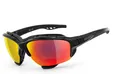 Produktbild: KingKerosin Motorradbrille KK195 Multifunktion, inkl. 3 Paar Wechselgläser, viele Extras