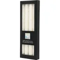 Produktbild: Stearin-Stabkerzen, 22/250 mm, Elfenbein, KERZENFARM HAHN, Brenndauer ca. 10h, 4 Stück pro Verpackung
