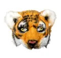 Produktbild: Boland Verkleidungsmaske Tiger Halbmaske aus Plüsch, Bezaubernde Plüschmaske im Stil eines Kuscheltiers