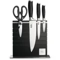 Produktbild: Käfer Messerblock, Schwarz, 5-teilig, Kochen, Küchenmesser, Messersets