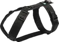 Produktbild: Annyx Brustgeschirr Fun - gepolstert - superbequem - für alle Rassen - Schwarz/Schwarz gr. XL