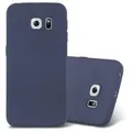 Produktbild: Cadorabo Schutzhülle für Samsung Galaxy S6 EDGE Hülle in Blau Handyhülle TPU Etui Cover Case
