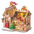 Produktbild: Rolife | 3D Holzpuzzle | DIY House | Gingerbread House | DG176 | Robotime
