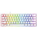 Produktbild: Razer Huntsman Mini Mercury mechanische Gaming Tastatur - mechanische Gaming Tastatur mit Red Switches, QWERTZ-Layout