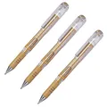 Produktbild: Pentel 3 Stück Gel Tintenroller K230 M, gold