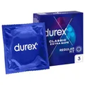 Produktbild: Durex Extra Safe Kondome zusätzlich befeuchtet 3 Stück