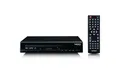 Produktbild: Lenco DVD-120BK Portabler DVD-Player (HD-Auflösung, HD-Qualität, HDMI, USB, inkl. Fernbedienung im elegantem Schwarz)