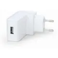 Produktbild: Gembird EG-UC2A-02-W Ladegerät für Mobilgeräte Universal Weiß AC Drinnen