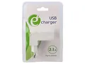 Produktbild: EG-UC2A-02-W Netzteil: Impuls Netz,Stecker 5VDC 2,1A 10W Aus: USB A-Buchse EnerG