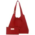 Produktbild: COCCINELLE Schultertasche Shopper (Set, 2-tlg), aus echtem Rindsleder rot L | 34 cm x 28 cm x 13 cm