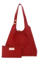 Produktbild: COCCINELLE C-Easy Shopper L Schultertasche Utensilientasche Scarlet rot Neu