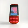 Produktbild: Ersatzhandy • Vintage • Touch&Tastenhandy Nokia Asha 300 RM-781 Rot SimFrei