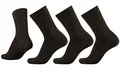 Produktbild: bugatti Basic Mens Socks 3er Pack 6703 180 brown melange Strumpf Socken, Size:43-46