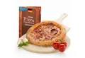 Produktbild: Dimono Pizzastein Backstein, (Premium Set: Pizzastein + Pizzaschieber + Wiegemesser, 1-St), Cordierit Pizzaofen