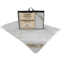 Produktbild: Meivita Naturfaserbettdecke Wildseide Bettdecke extra leichte Sommerdecke, Füllung: 100% Seide, Bezug: 100% Baumwolle, Hergestellt in Deutschland weiß 155 cm x 220 cm