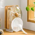 Produktbild: TopfpfannendeckelHalter für Küchenarbeitsplatte Schneidebrett Organizer Ständ...