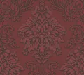 Produktbild: Vliestapete Barock bordeaux schwarz Glitzer 36898-3 (3,21€/1qm)