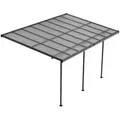 Produktbild: Juskys Terrassendach, Dunkelgrau, Metall, 495x300x300 cm, Sonnen- & Sichtschutz, Pavillons & Pergolas, Pergolas
