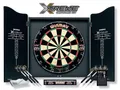 Produktbild: Winmau Dartboard Set „XTREME“ inklusive Cabinet | Dartscheibe Dartpfeile Dart