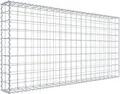 Produktbild: Gabione 200 cm x 100 cm x 20 cm (L x H x T), Maschenweite 10 cm x 10 cm, Spirale